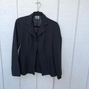 O&E Black Work or Casual Blazer